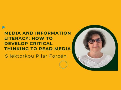 Invitation for Public webinar | Media and information literacy: How to develop critical thinking to read media